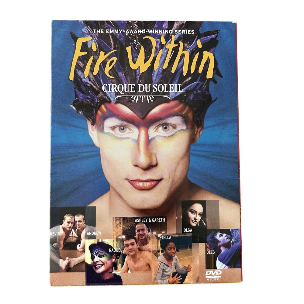 Cirque Du Soleil: Fire Within Series 2002 Creation Touring Show DVD EUC VTG